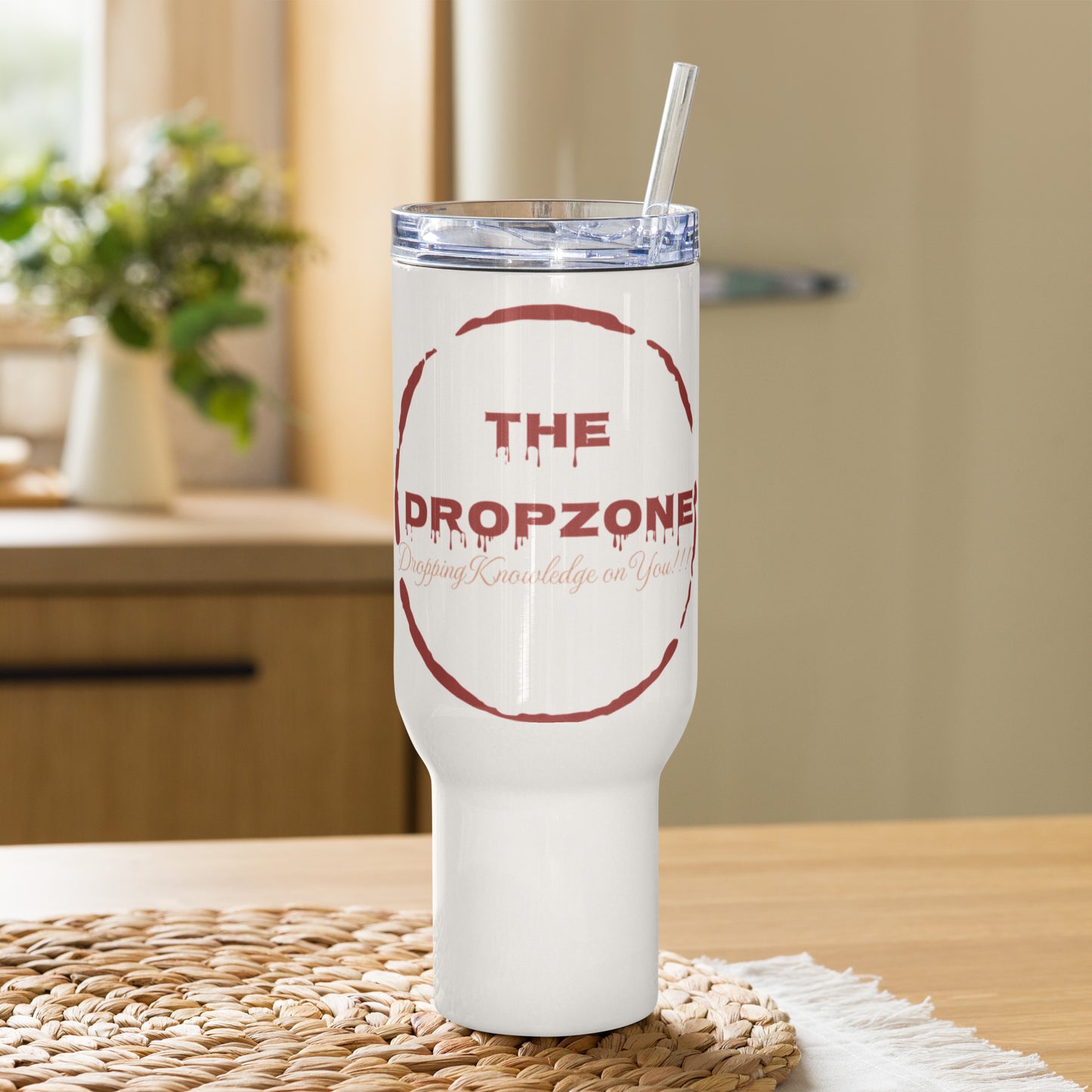 DropZone Classic Travel mug with a handle